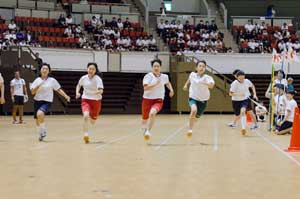 学年対抗100m競争