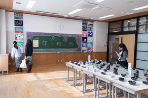 中2・3 丹波立杭焼1Day作品展示