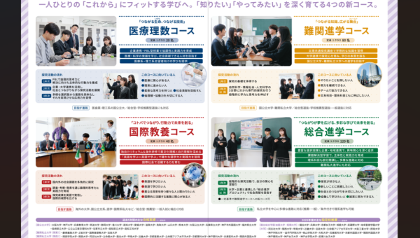 2026年度　高等学校コース改編