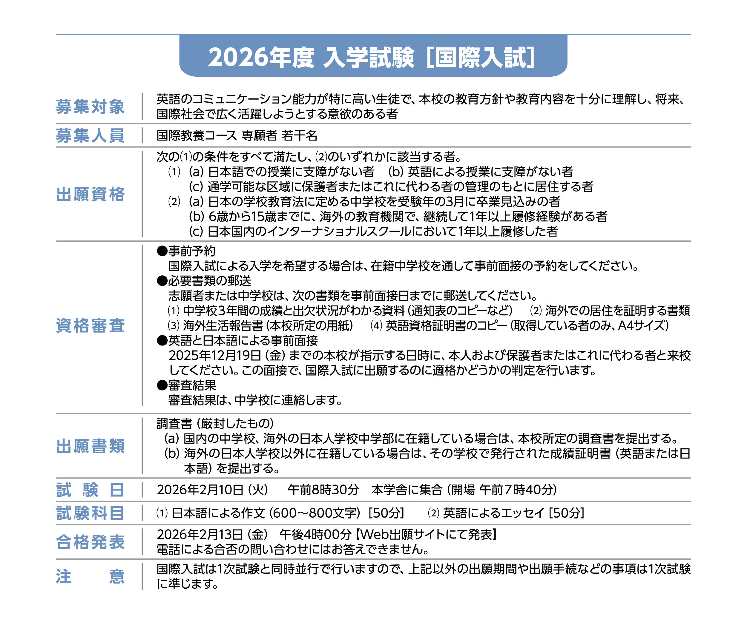 要項