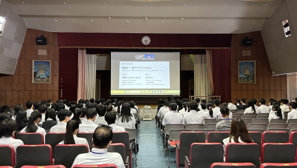 武蔵野大学　藤田氏よりルワンダでの体験についてご講演頂きました