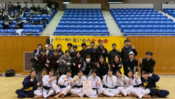 全国大会出場決定！女子空手道部