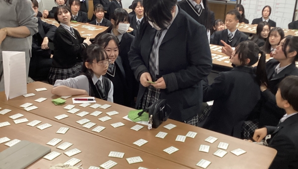 高1龍谷総合コース「百人一首大会」開催